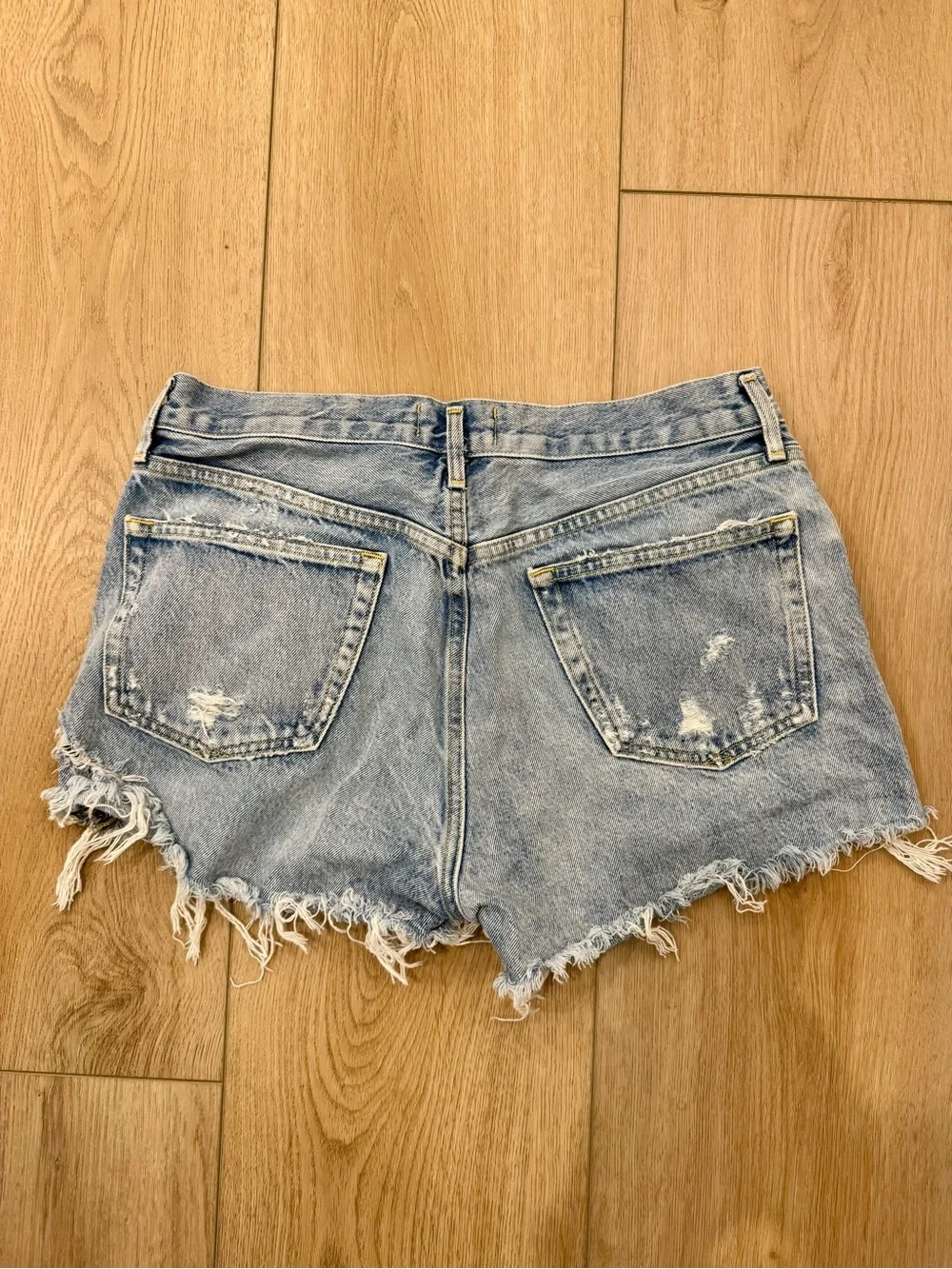 Agolde Parker Denim Shorts - Picture 5 of 5